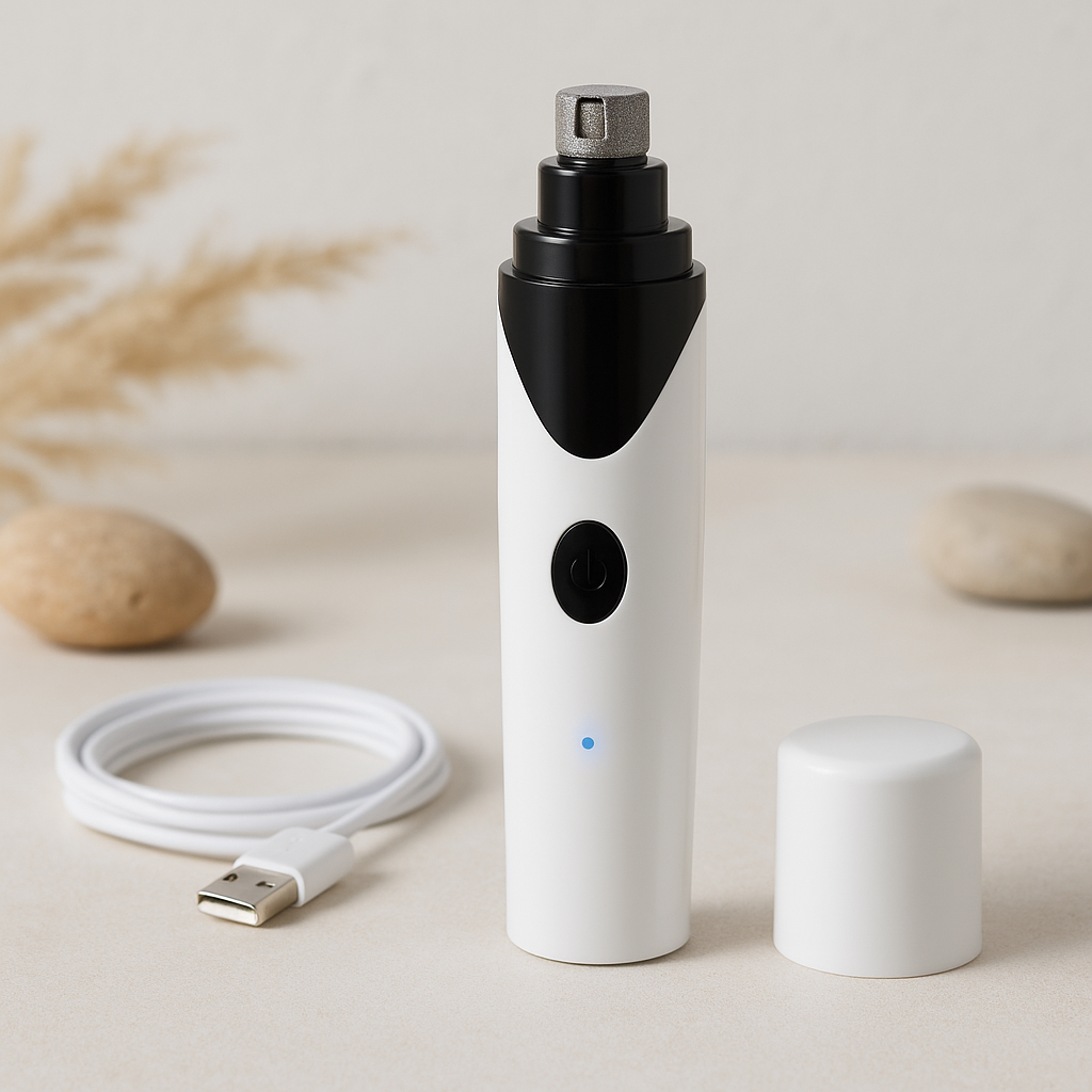 Rechargeable pet nail grinder