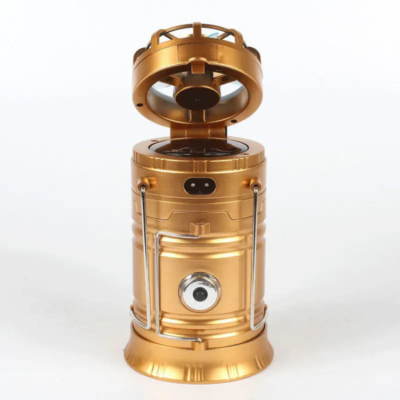 Outdoor Camping Gear: Long-lasting Lantern & Solar Fan