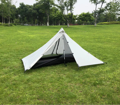Rodless Portable Pyramid Camping Tent - Outdoor Gear