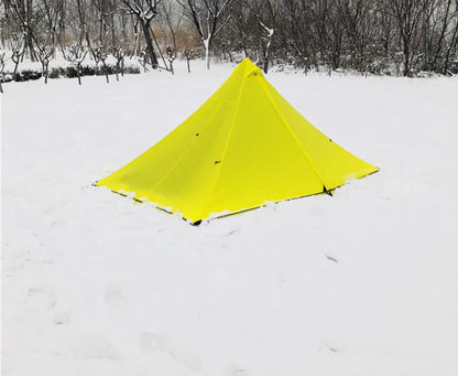 Rodless Portable Pyramid Camping Tent - Outdoor Gear