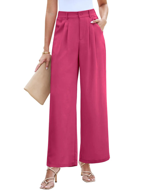 Women's High-Waisted Wide Leg Pants